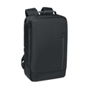 plecak żakardowy na laptopa 15&quo MO3226-03 - czarny