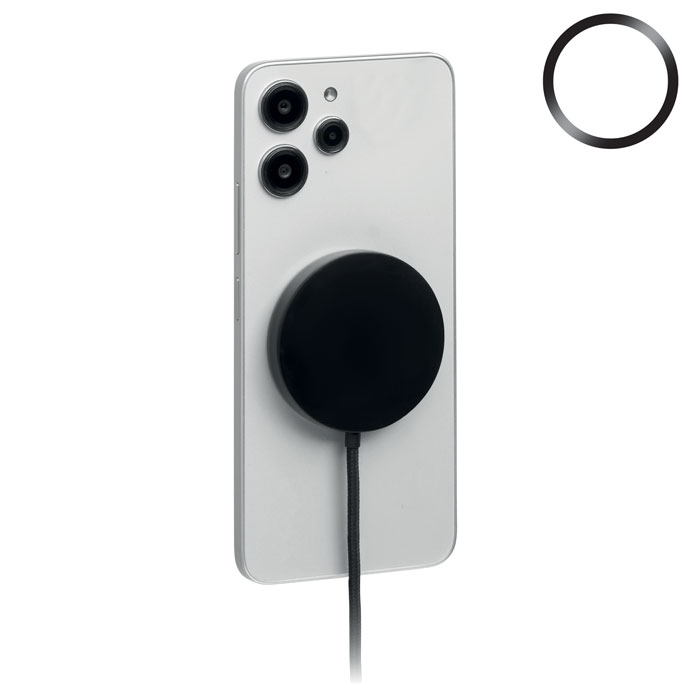 Magnetyczna ładowarka bezprzewodow MO3239-03 - czarny