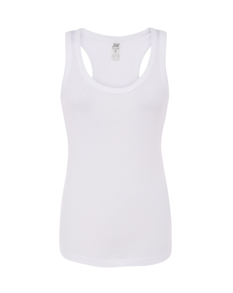 T-shirt Damski Slim Bawełniany TSUL ARB - White