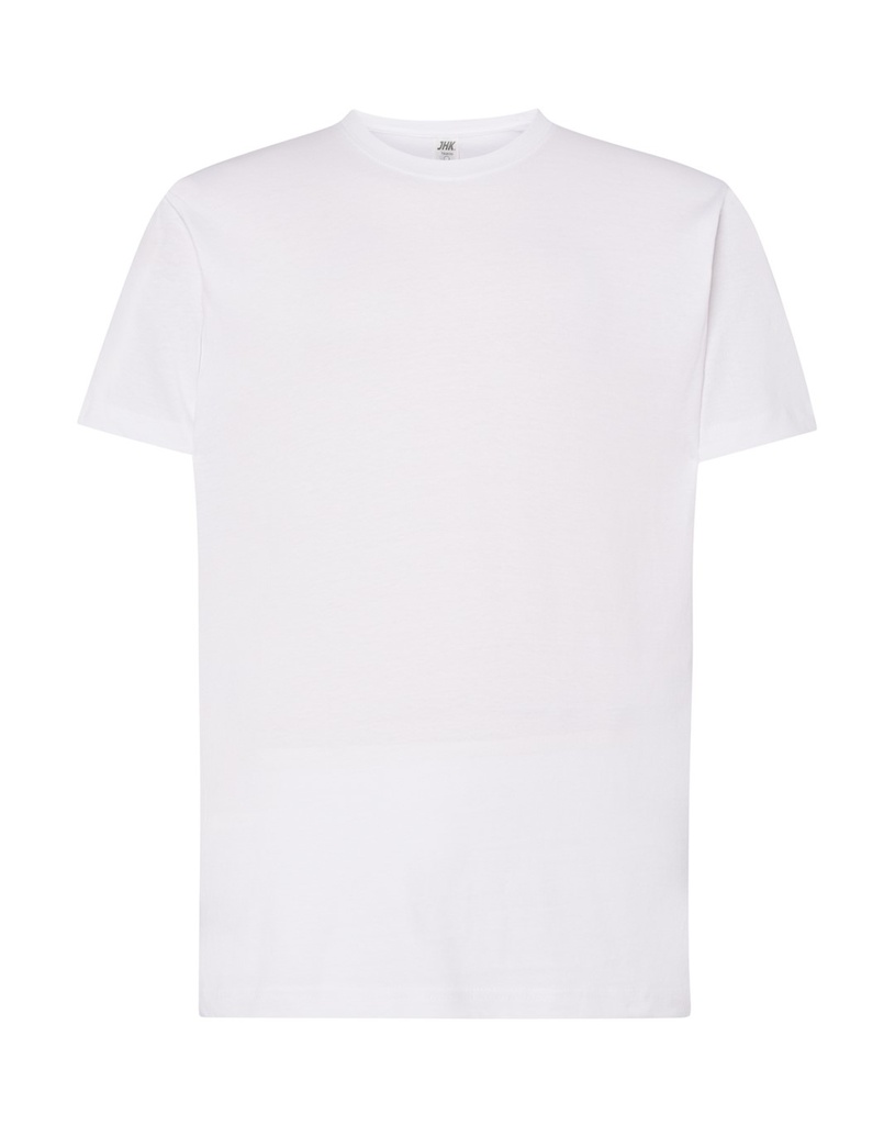 T-shirt Slim Bawełniany TSUA 150 - White