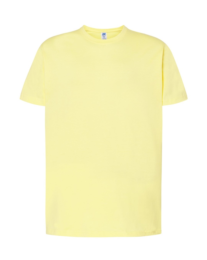 Koszulka Klasyczna Bawelniana TSRA 150 - Light Yellow