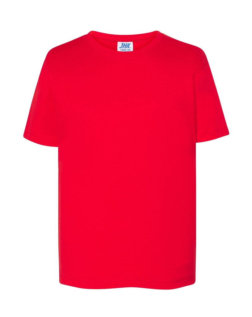 T-shirt Dziecięcy Premium Bawełniany TSRK 190 - Red