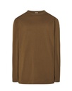 T-shirt z Długim Rękawem Bawełniany TSRA 150 LS - Khaki