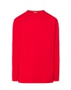 T-shirt z Długim Rękawem Bawełniany TSRA 150 LS - Red