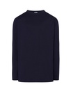 T-shirt z Długim Rękawem Bawełniany TSRA 150 LS - Navy