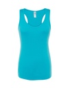 T-shirt Damski Slim Bawełniany TSUL ARB - Turquoise
