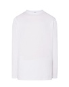 T-shirt z Długim Rękawem Bawełniany TSRA 150 LS - White