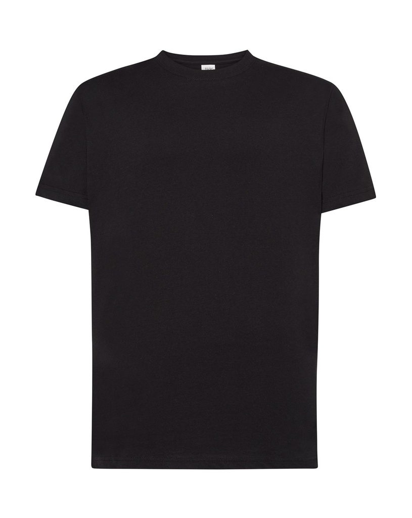 T-shirt Slim Bawełniany TSUA 150 - Black