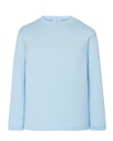 T-shirt Dziecięcy z Długim Rękawem Bawełniany TSRK 150 LS - Sky Blue