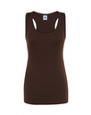 T-shirt Damski Slim Bawełniany TSUL ARB - Chocolate