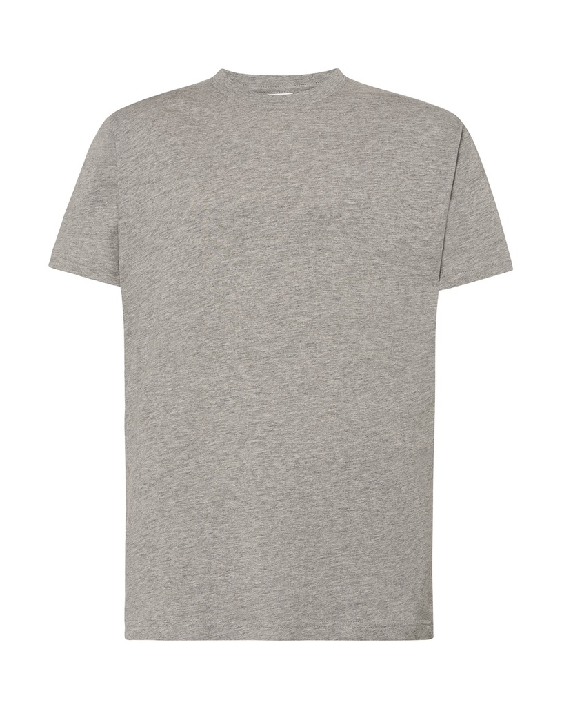 T-shirt Slim Bawełniany TSUA 150 - Grey Melange