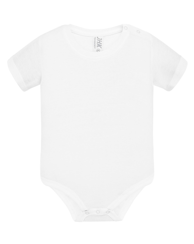 Body Niemowlęce Bawełniane TSRB BODY - White