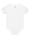 Body Niemowlęce Bawełniane TSRB BODY - White