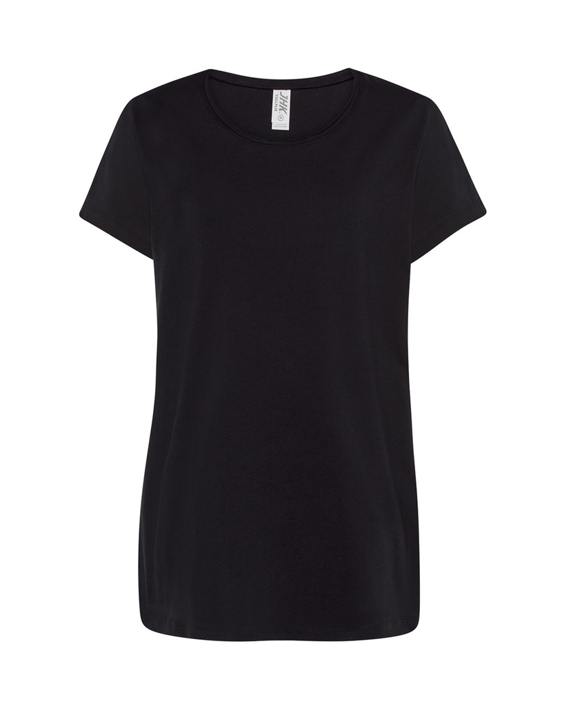 T-shirt Damski Bawełniany TSUL PLM - Black