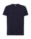 T-shirt Slim Bawełniany TSUA 150 - Navy