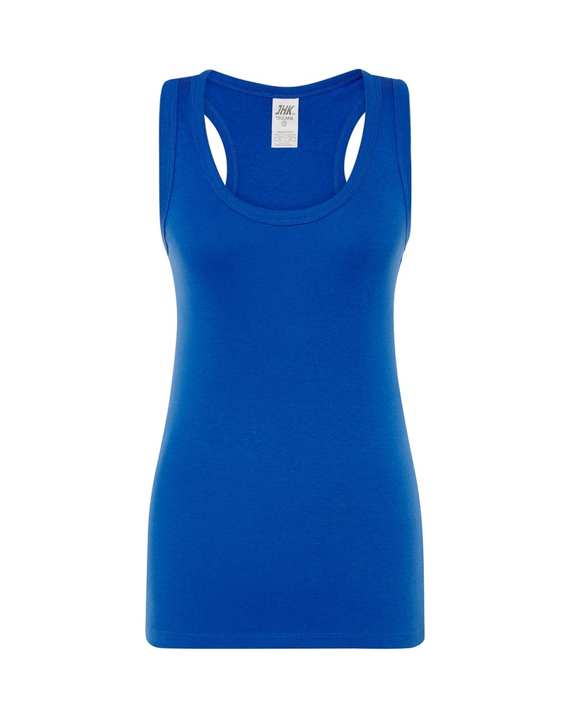 T-shirt Damski Slim Bawełniany TSUL ARB - Royal Blue