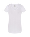 T-shirt Damski Bawełniany TSUL SLB - White