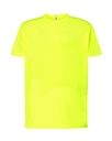 Koszulka Klasyczna Bawelniana JHK150 - Gold Fluor
