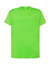 Koszulka Klasyczna Bawelniana JHK150 - Lime Fluor