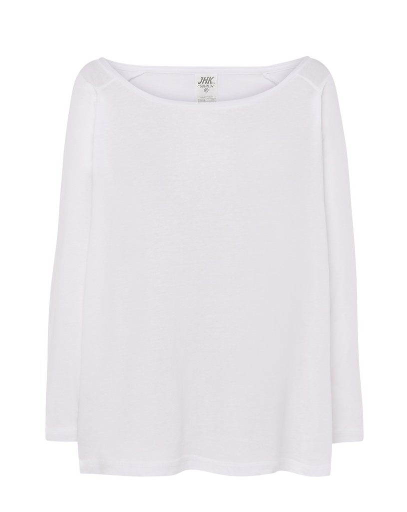 T-shirt Damski Bawełniany TSUL MLDV - White