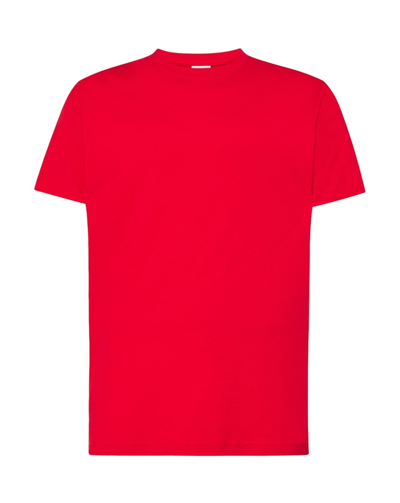 T-shirt Slim Bawełniany TSUA 150 - Red