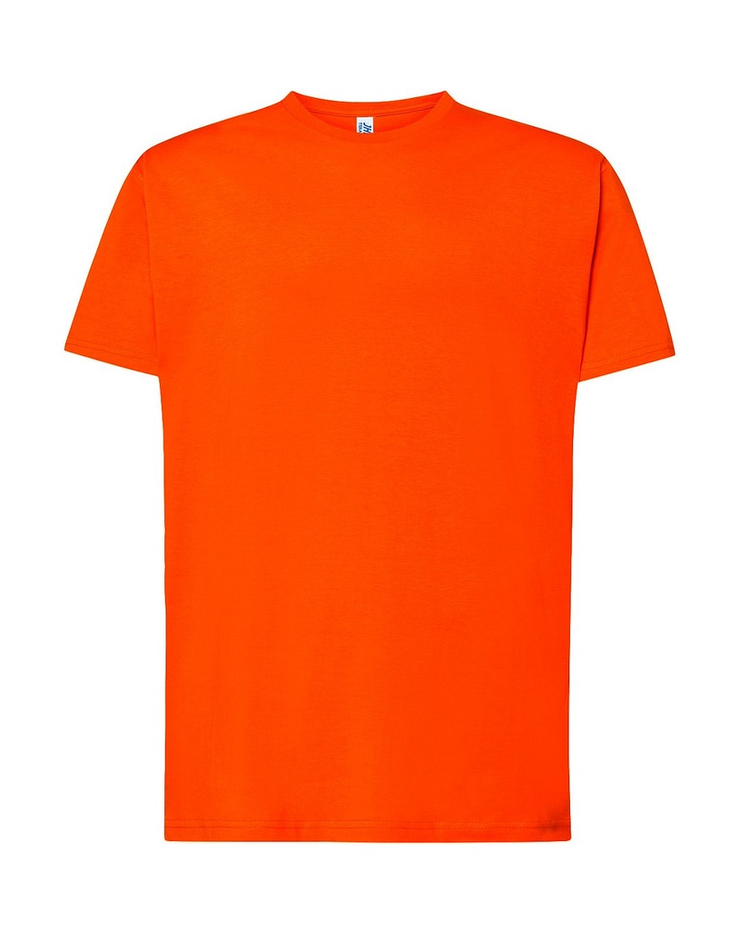 Koszulka Klasyczna Bawelniana JHK150 - Orange Fluor
