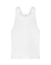 T-shirt Sportowy Poliestrowy TSUA LBCH - White