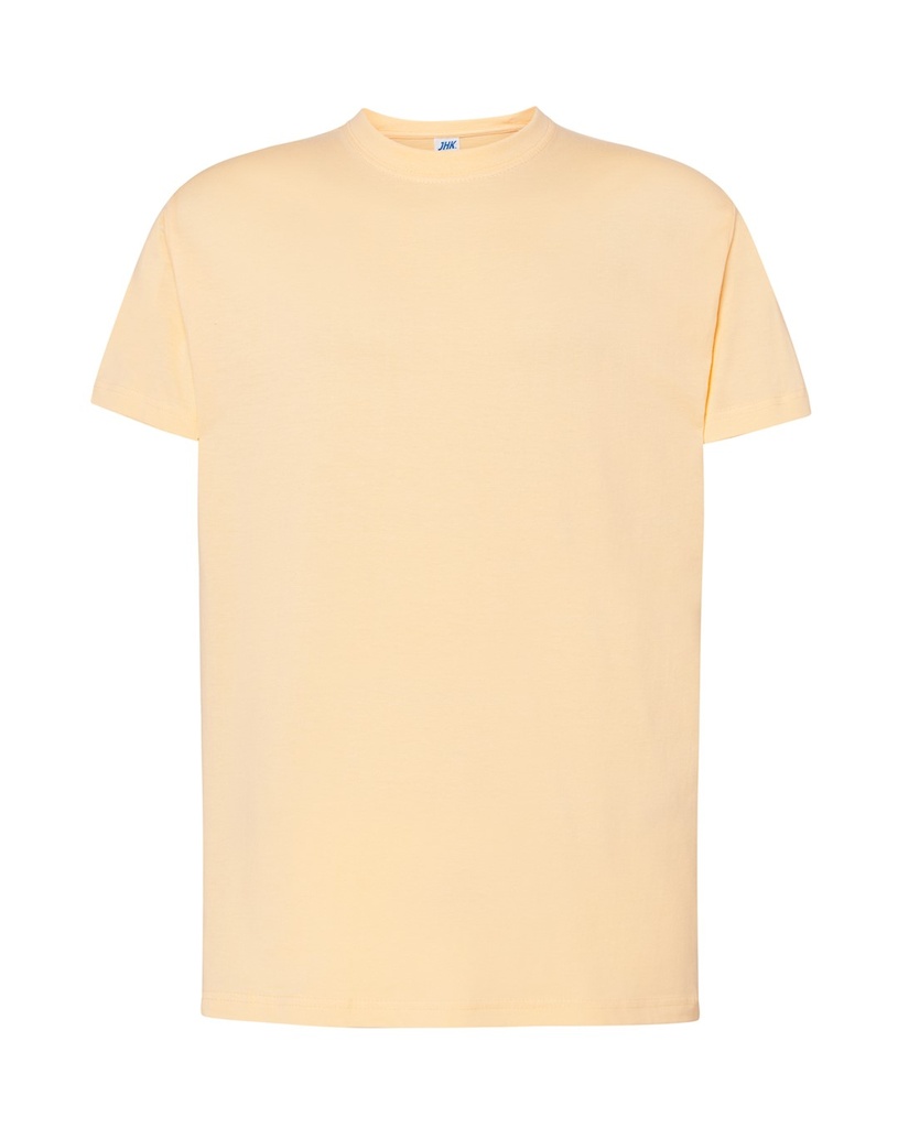 Koszulka Klasyczna Bawelniana JHK150 - Orange Neon