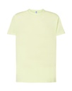 Koszulka Klasyczna Bawelniana JHK150 - Light Yellow Neon