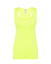 T-shirt Damski Slim Sportowy Poliestrowy SPORT ARBL - Gold Fluor