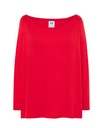 T-shirt Damski Bawełniany TSUL MLDV - Warm Red