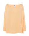 T-shirt Damski Bawełniany TSUL MLDV - Orange Neon