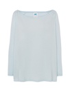 T-shirt Damski Bawełniany TSUL MLDV - Sky Blue Neon