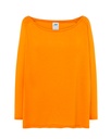 T-shirt Damski Bawełniany TSUL MLDV - Tangerine