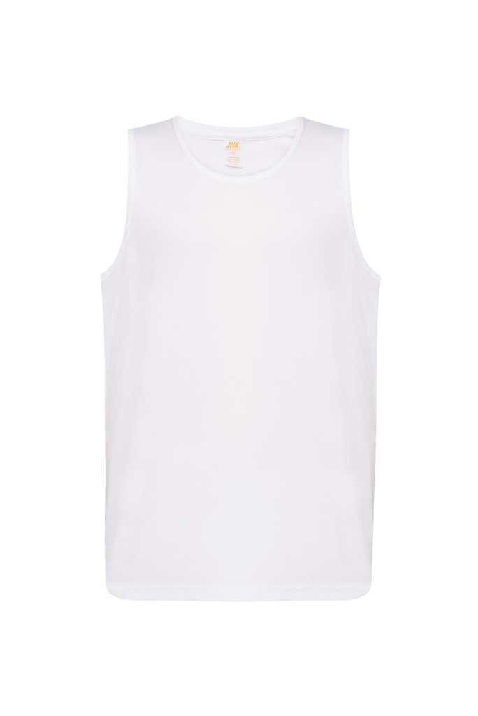 T-shirt Sportowy Poliestrowy SPORT ARBM - White