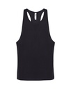 T-shirt Sportowy Poliestrowy TSUA LBCH - Black