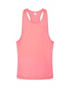 T-shirt Sportowy Poliestrowy TSUA LBCH - Fucsia Fluor