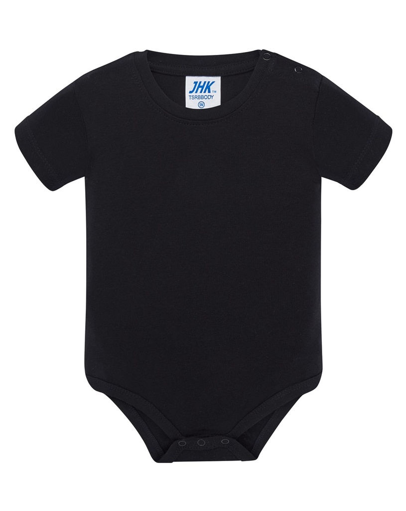 Body Niemowlęce Bawełniane TSRB BODY - Black