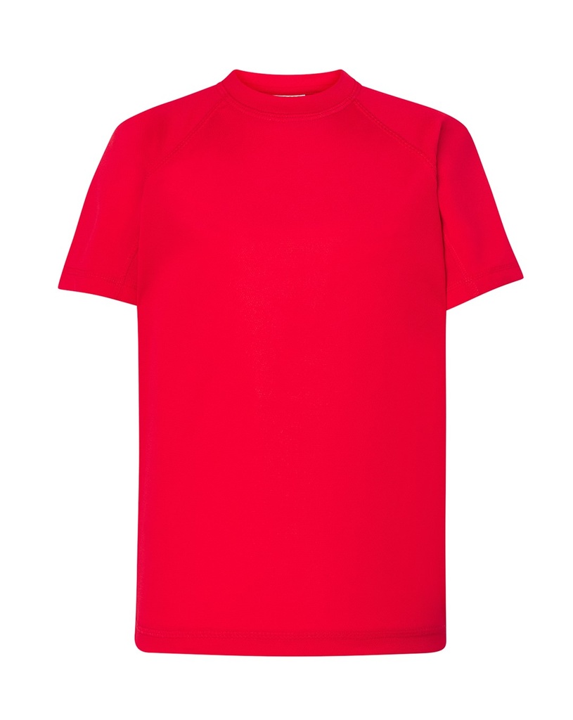 T-shirt Dziecięcy Sportowy Poliestrowy SPORT KID - Red