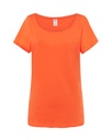 T-shirt Damski Slim Bawełniany TSUL TRND - Coral