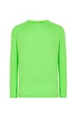Sportowa koszulka męska z długimi raglanowymi SPORTMAN LS BK XL - Lime Fluor