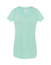 T-shirt Damski Bawełniany TSUL SLB - Mint Green