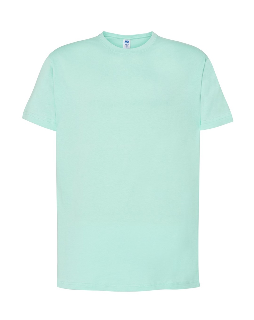 Koszulka Klasyczna Bawelniana JHK150 - Mint Green