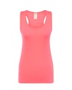 T-shirt Damski Slim Sportowy Poliestrowy SPORT ARBL - Fucsia Fluor