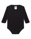 Body Niemowlęce Bawełniane TSRB BODY LS - Black
