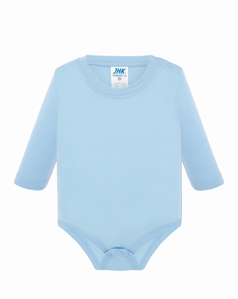 Body Niemowlęce Bawełniane TSRB BODY LS - Sky Blue