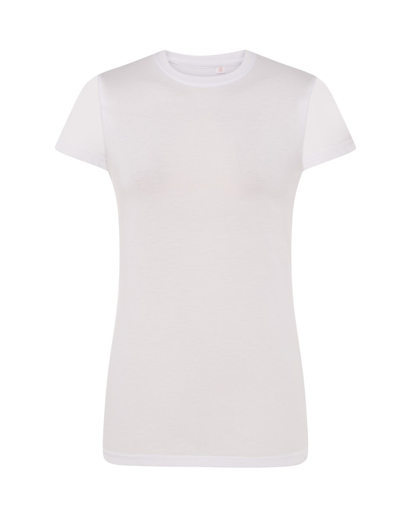 T-shirt Damski Poliestrowy SBTSL CMF - Subli White