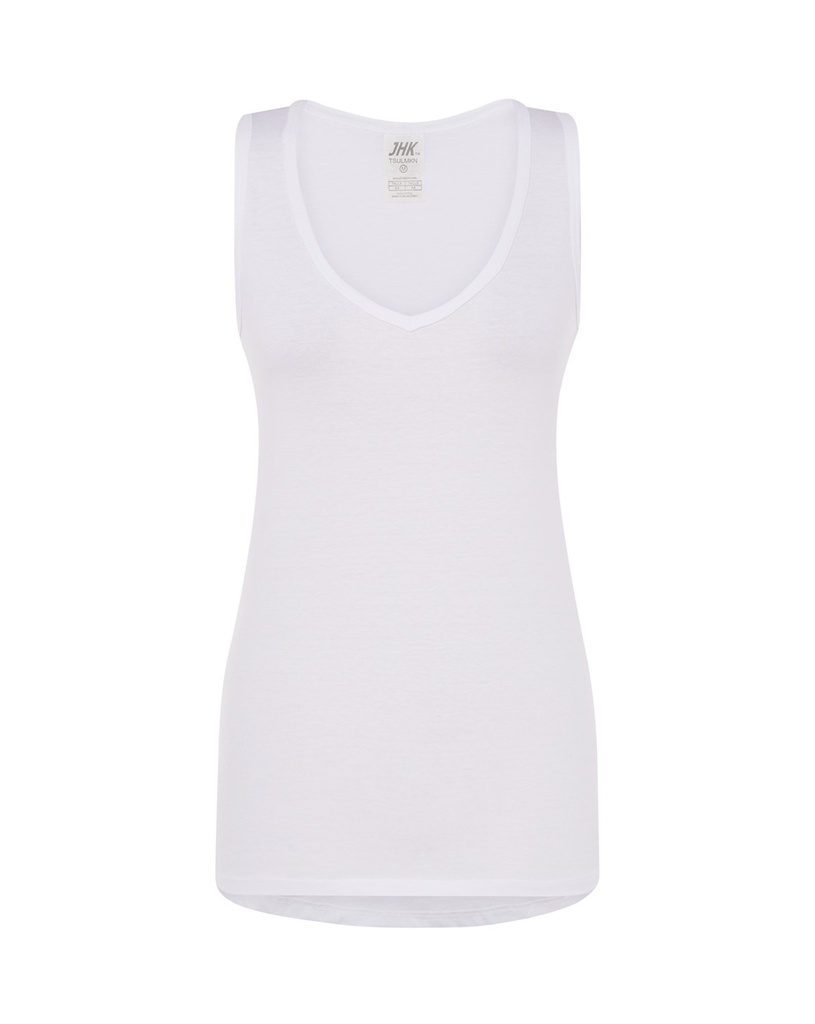 T-shirt Damski Bawełniany TSUL MKN - White
