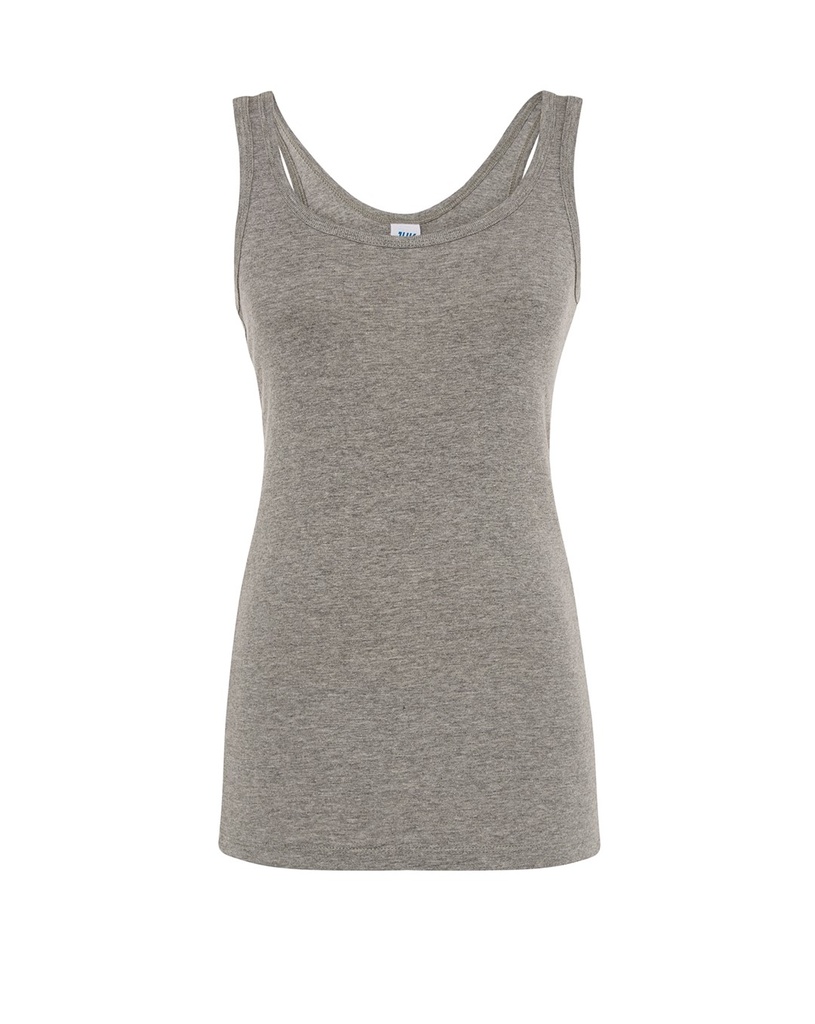T-shirt Damski Slim Bawełniany TSUL VCTR - Grey Melange