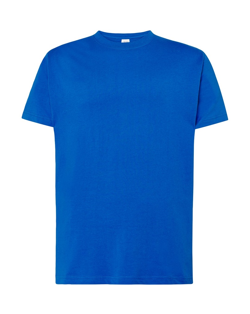 T-shirt Slim Bawełniany TSUA 150 - Royal Blue